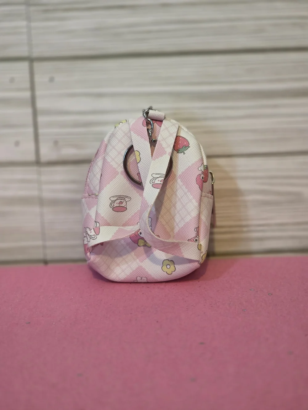 Pink Mini Kids Backpack Coin Purse